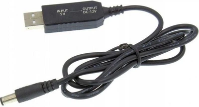 Підвищуючий перехідник кабель для роутера Berger USB 5V to 12V DC 5.5х2.1