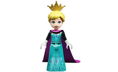 Конструктор LEGO Coronation Elsa - Dark Turquoise Dress, Black Sleeves and Magenta Cape 1 деталей (dp134)