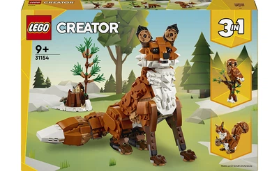 Конструктор LEGO Лісові тварини: Руда лисиця 667 деталей (31154)