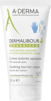 Захисний крем для тіла A-Derma Dermalibour + Бар'єр ізолювальний крем 50 мл (3282770391008)