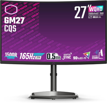 Монитор 27" Cooler Master GM27-CQS QHD VA 165 Гц g2