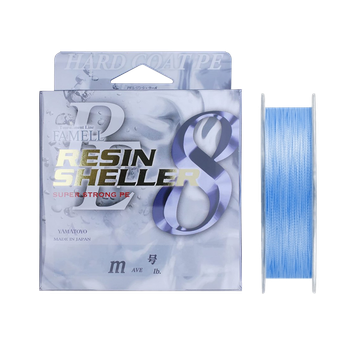 Шнур Yamatoyo PE 8 Resin Sheller 150м #0.8 12lb Blue