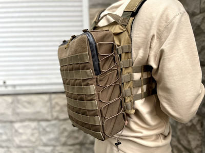 Рюкзак WasBorn XL 10л (brown coyote)