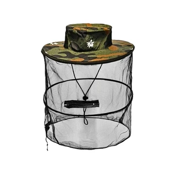 Капелюх-накомарник Sams Fish SF24292 із застібкою-блискавкою 55-58 см