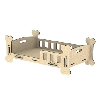 Ліжко для собаки і кота DecorWood 59х33х20 см