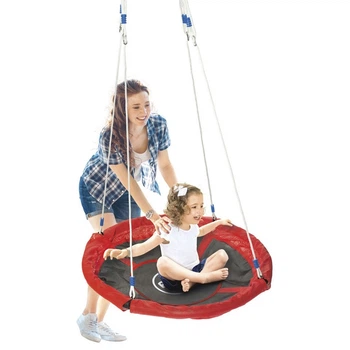 Садовая подвесная качеля "Гнездо аиста" Playtive Nest Swing 113 см 150 кг
