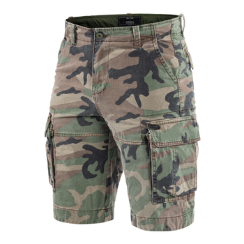 Шорти Sturm Mil-Tec US Vintage Shorts Prewash Woodland L (11404120)