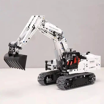 Детский конструктор экскаватор OneBot Mitu 980+ деталей для мальчика