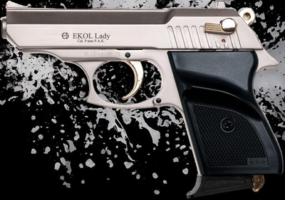 Стартовий шумовий пістолет Ekol Lady Satina Gold (9 мм)