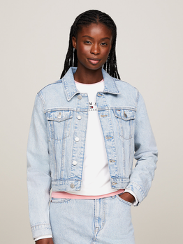 Джинсова куртка жіноча Tommy Jeans DW0DW17661-1AB M Блакитна (8720646684236)