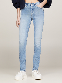 Джинси Slim fit жіночі Tommy Jeans DW0DW17572-1AB W25L30 Блакитні (8720646648726)