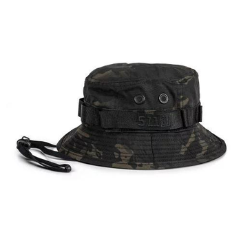 Тактична панама "5.11 Multicam Boonie Hat " Multicam Black чорний мультикам M/L