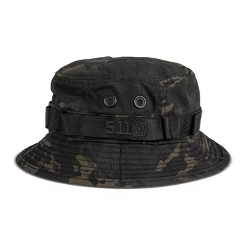 Тактична панама "5.11 Multicam Boonie Hat " Multicam Black чорний мультикам L/XL