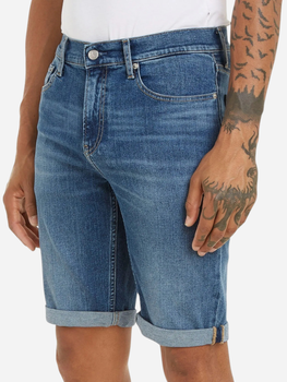 Krótkie spodenki męskie jeansowe Calvin Klein Jeans J30J324874-1A4 30 Niebieskie (8720109460858)
