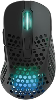 Игровая беспроводная мышь Xtrfy M4 Black с подсветкой Over Stоск g4
