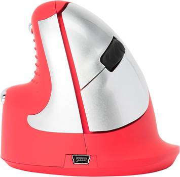 Беспроводная компьютерная мышь R-Go Tools HE ergonomic mouse Red Для левой руки g1