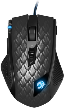 Игровая проводная мышь Sharkoon Drakonia Черная Factory Recertified g4