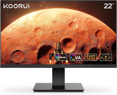 Монитор 22" KOORUI 22N1S Full HD VA 100 Гц g2