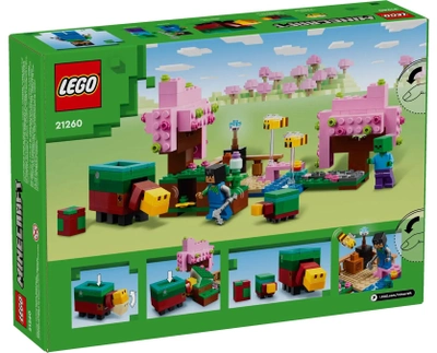Zestaw klocków Lego Minecraft Wiśniowy ogród 304 elementów (21260)