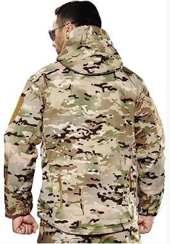 Флисовая куртка Antarctica SoftShell, цвет мультикам, 78512452-XS