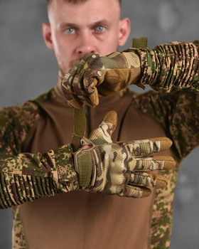 Летние тактические перчатки itouch мультикам с косточками XL