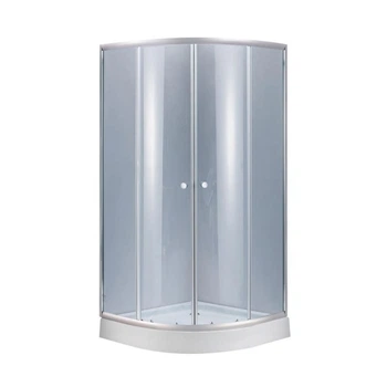 Душевая кабина Lidz Latwa 90x90 см с тонированным стеклом 4 мм и душевым поддоном Lidz Kapielka 90x90x15 см комплект 2 в 1