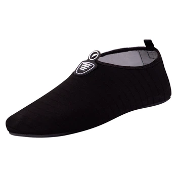Обувь Skin Shoes детская для спорта и йоги SP-размер L-30-31 длина стопы 18-18,5см (неопрен, черный) (PL-1812B_Черный_L-30-31-18-18)