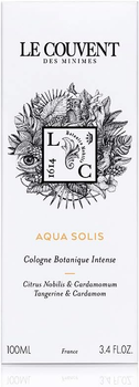 Woda toaletowa unisex Le Couvent Botanical Cologne Aqua Solis EDT 100 ml (3701139900502)