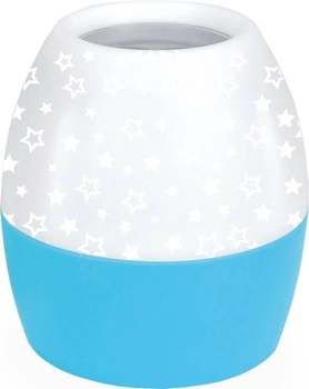 Lampka nocna z projektorem Omega Light blue star pattern 45179 (OLPNL-2)