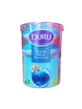 Туалетное мыло Duru Fresh Sensations Океанский бриз, 4 х 100 г (125555)