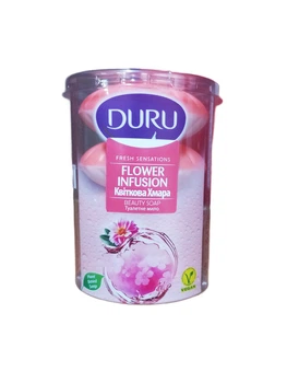 Туалетное мыло Duru Fresh Sensations Цветочное облако, 4 х 100 г (125554)