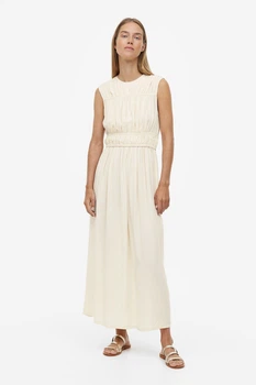 Сукня для годуючих H&M M кремовий 9051115916
