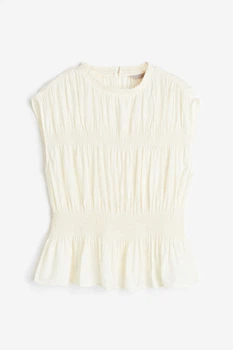 Блуза H&M XXL кремовый 14051173415