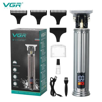 Триммер универсальный LCD Grooming Kit IPX4 100% водонепроницаемый VGR V-078 PRO