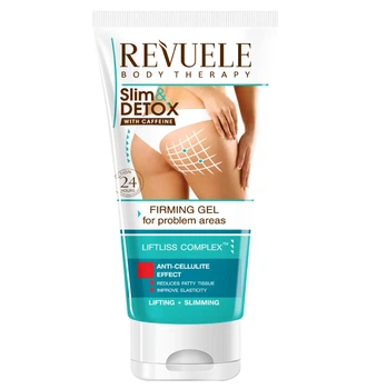 Зміцнюючий гель Revuele з кофеїном для проблемних зон Slim & Detox 200 мл 3800225901406