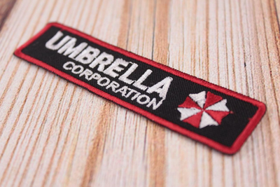Wotan шеврон Resident Evil "Umbrella" 2,5х12 см