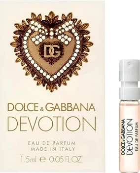 Парфумована вода для жінок Dolce&Gabbana Devotion 1.5 мл (8057971183685)