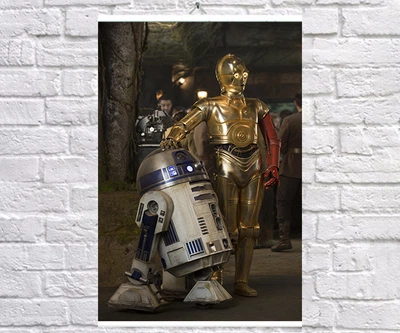 Постер BEGEMOT Зоряні Війни R2D2 і C3po Star Wars 40x61 см (1121127)