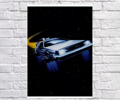 Постер плакат BEGEMOT Старые фильмы Назад в будущее Back to the Future 40x61 см (1121571)