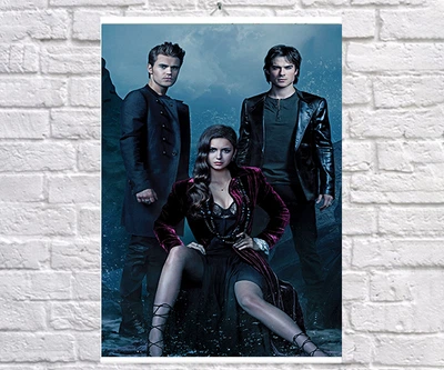 Постер плакат BEGEMOT Дневники Вампира The Vampire Diaries 40x61 см (1121528)