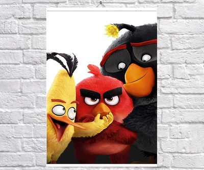 Постер-плакат BEGEMOT Мультфільм Angry Birds 61х90 см (1121478-1)