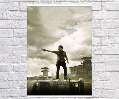 Постер плакат BEGEMOT Ходячие мертвецы The Walking Dead 61х90 см (1121707-1)