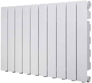 Радиатор алюминиевый FONDITAL Blitz80 B2 500/80 RAL9010 10-ти секционный