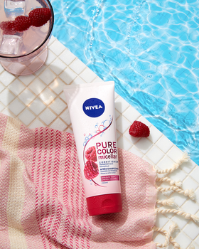 Odżywka NIVEA Pure Color Micellar 2 w 1 micelarna + Maska do włosów farbowanych 200 ml (5900017071411)