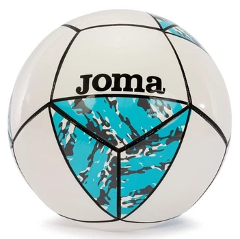 Футбольный мяч Joma CHALLENGE II бело-бирюзовый для игры на траве и грунте унисекс спортивный мяч