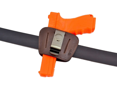 Кобура Волмас кожаная поясная скрытого ношения Glock 17, 19 (00-00006010)