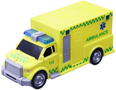 Karetka pogotowia Motor 112 Impulse Ambulance ze światłem i dźwiękiem (5704907949572)