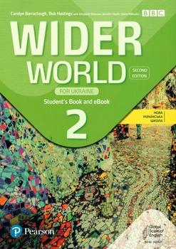 Підручник Wider World 2nd Edition for Ukraine 2: Student's Book with eBook ISBN: 9788367838399