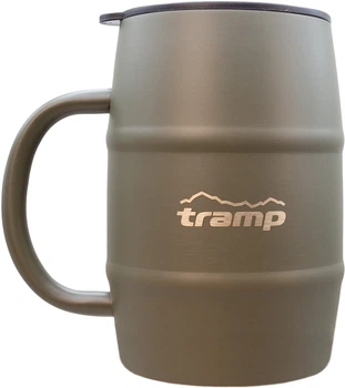 Термокружка Tramp подарочная 500 мл Оливковая (UTRC-100-olive)