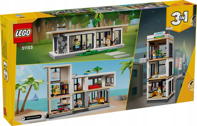 Zestaw klocków LEGO Creator Nowoczesny dom 939 elementów (31153)